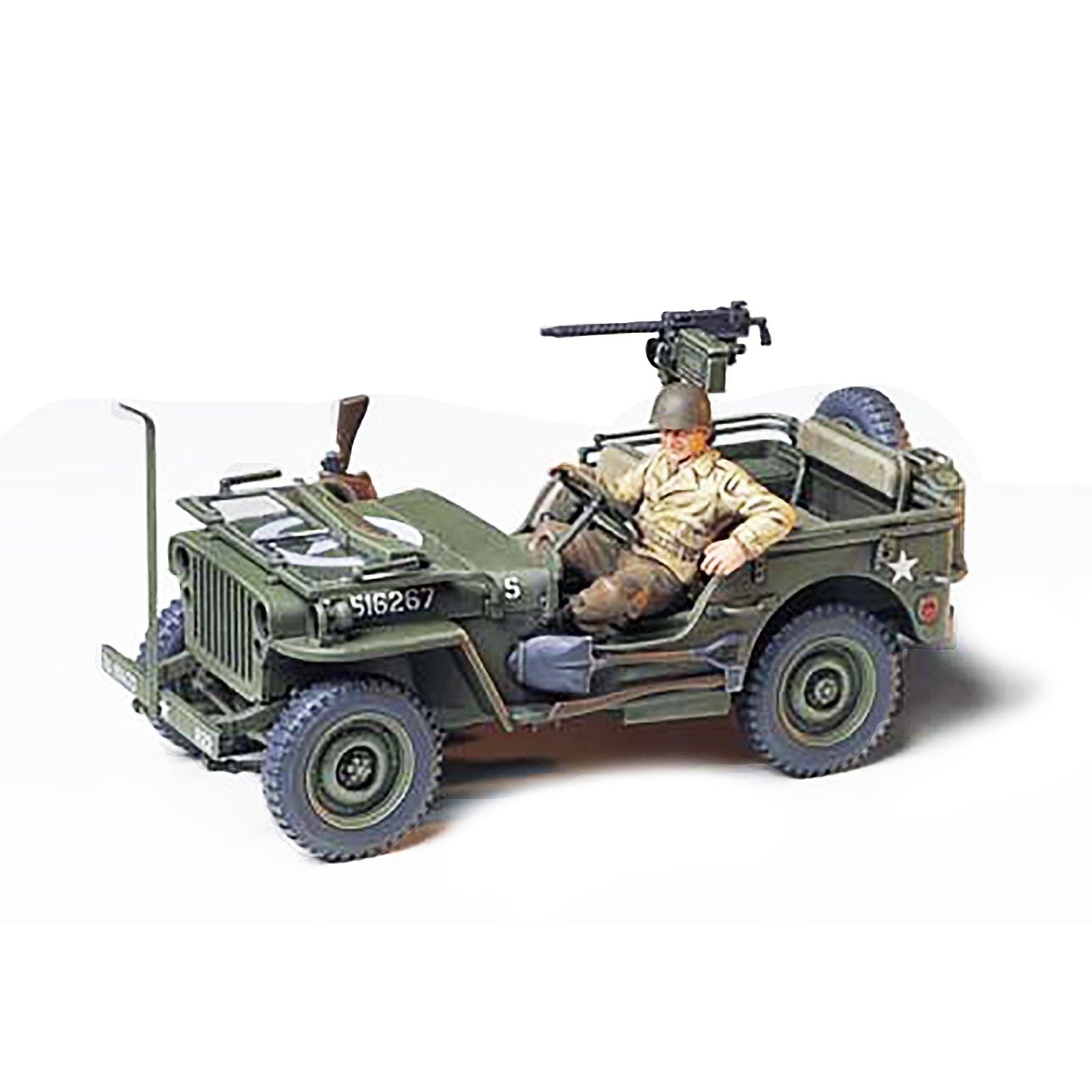 Tamiya 1/35 MM 35219 U.S. Jeep Willys MB Plastic Model Kit