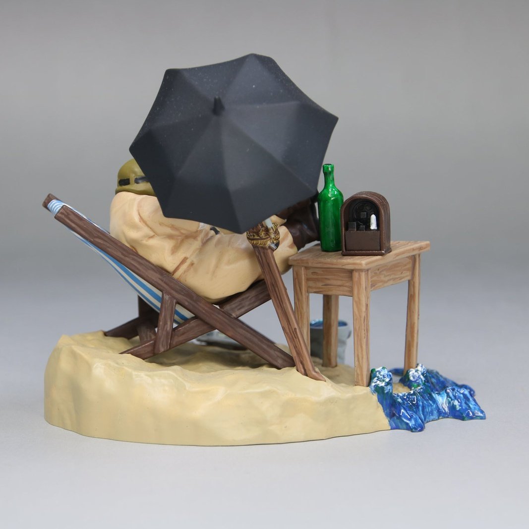 Fine Mold 飛天紅豬俠 Porco Rosso at the Hideout 組裝模型 - TwinnerModel