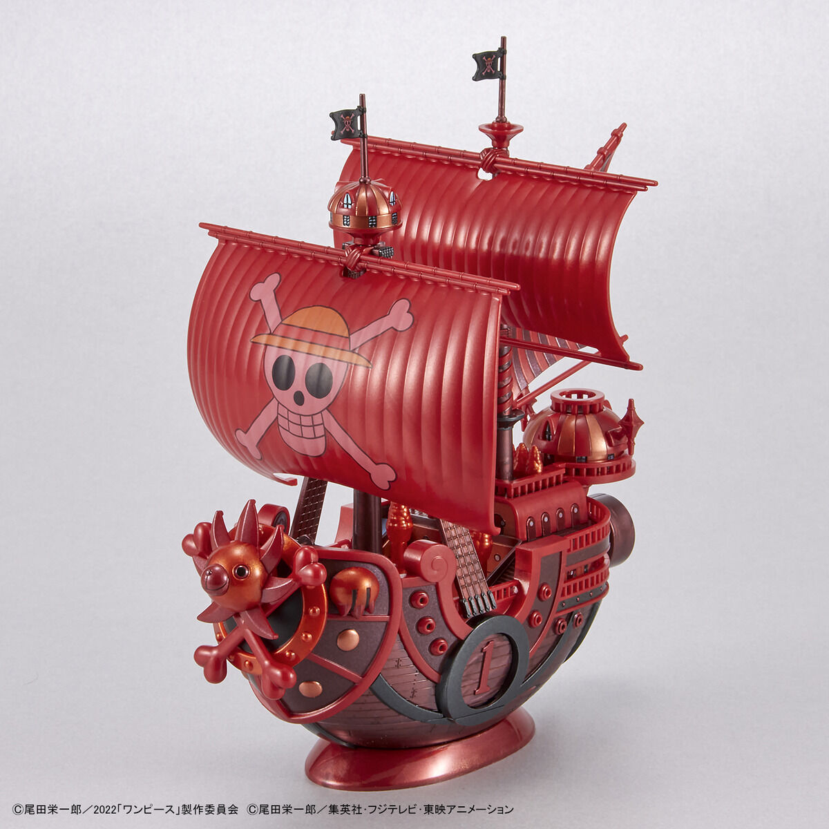 Bandai ONE PIECE Grand Ship Collection Thousand Sunny [ Commemorative Color Ver.] Film Red Plastic Model Kit