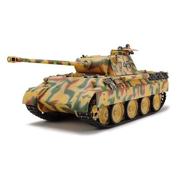 Tamiya 1/35 MM 35345 德國豹式D型坦克 組裝模型