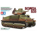 Tamiya 1/35 MM 35344 索姆 S35 中型坦克 組裝模型