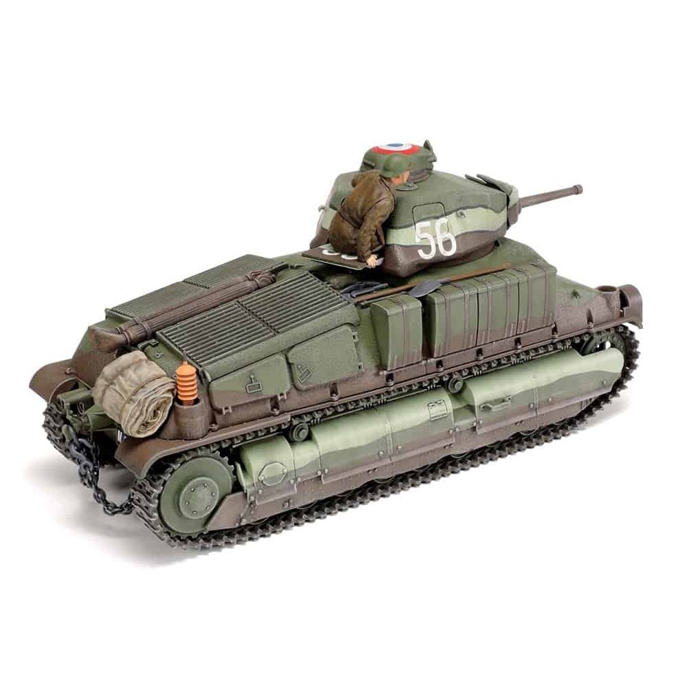 Tamiya 1/35 MM 35344 French Medium Tank Somua S35 Plastic Model Kit