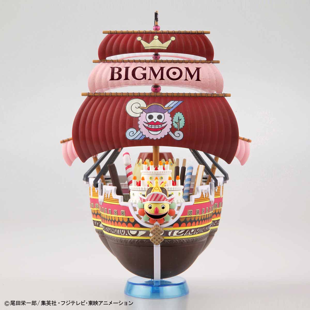 Bandai ONE PIECE Grand Ship Collection 013 Queen-Mama-Chanter Plastic Model Kit