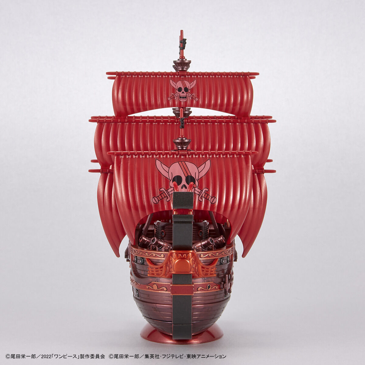 Bandai ONE PIECE Grand Ship Collection Red Force FILM RED Commemorative Color Ver. Plastic Model Kit
