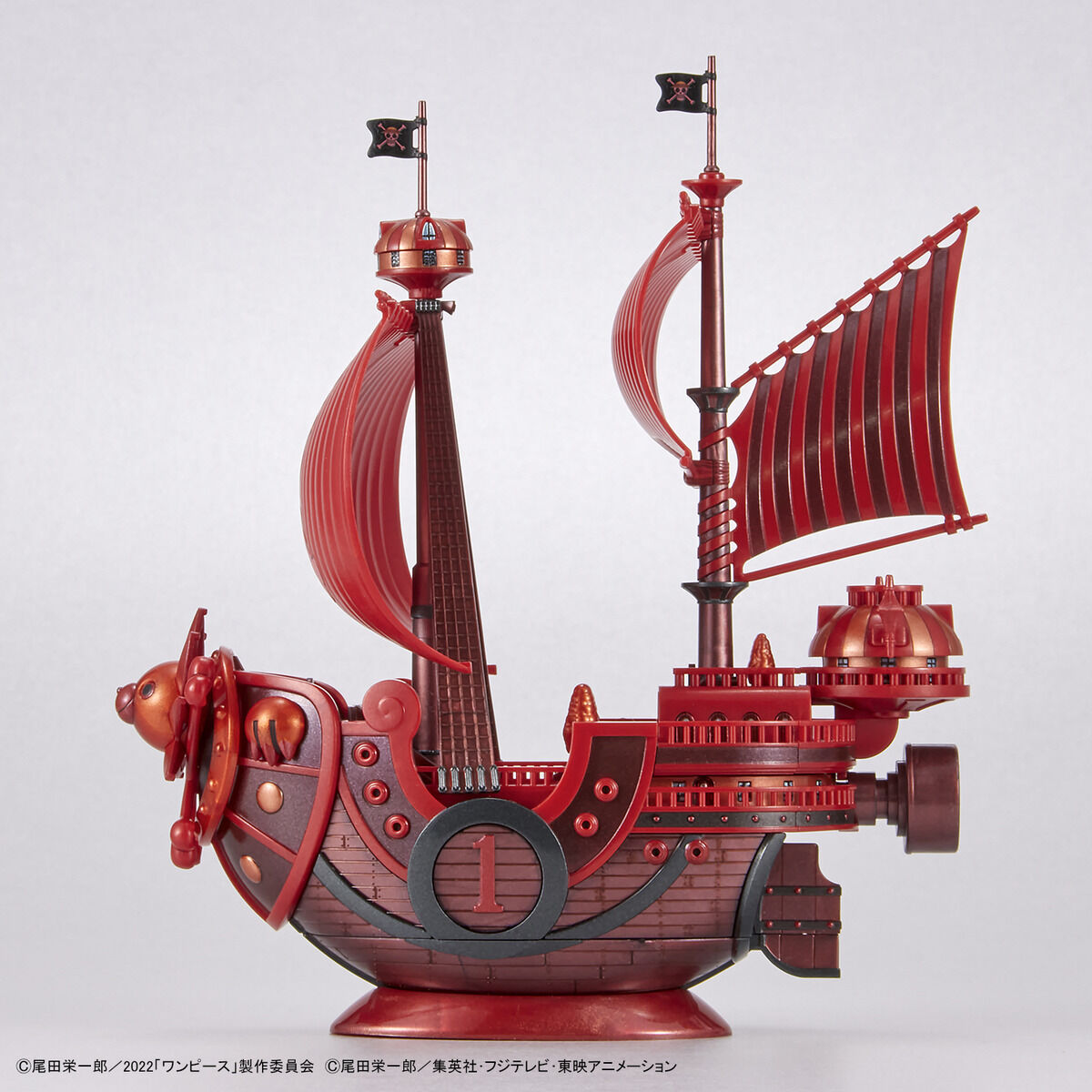 Bandai ONE PIECE Grand Ship Collection Thousand Sunny [ Commemorative Color Ver.] Film Red Plastic Model Kit