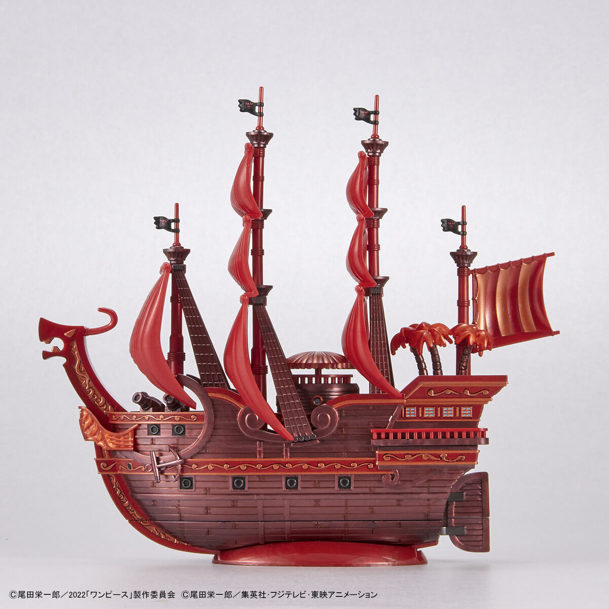 Bandai 海賊王 One Piece - GRAND SHIP COLLECTION 紅色勢力號(紅髮歌姬記念配色) 組裝模型