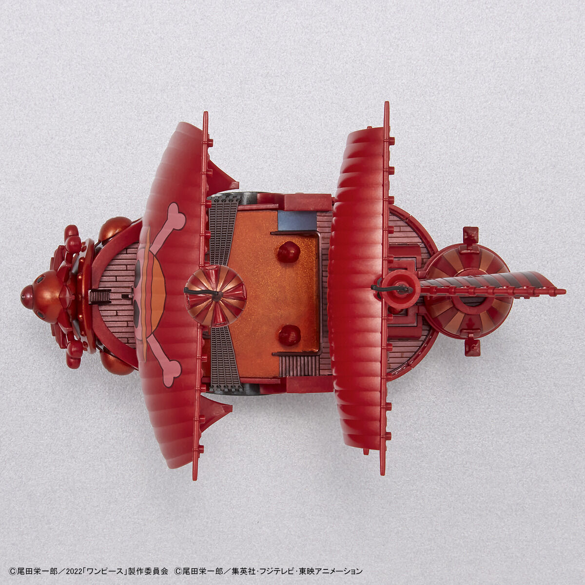 Bandai ONE PIECE Grand Ship Collection Thousand Sunny [ Commemorative Color Ver.] Film Red Plastic Model Kit