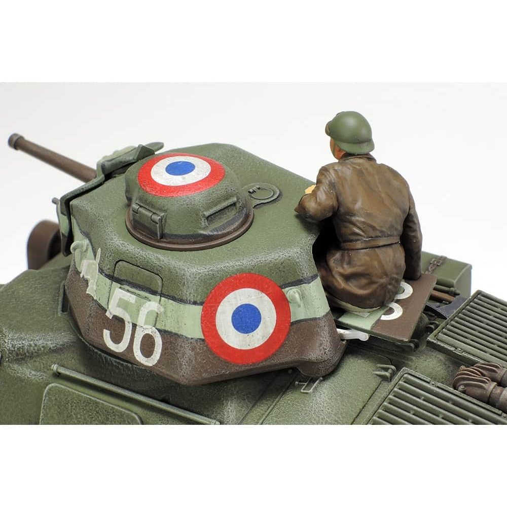 Tamiya 1/35 MM 35344 French Medium Tank Somua S35 Plastic Model Kit