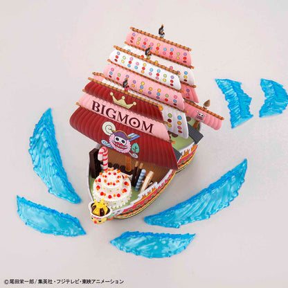 Bandai ONE PIECE Grand Ship Collection 013 Queen-Mama-Chanter Plastic Model Kit