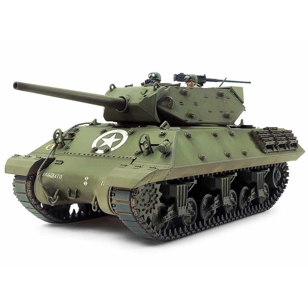 Tamiya 1/35 MM 35350 U.S. Tank Destroyer M10 Mid Production Plastic Model Kit