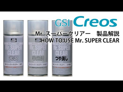 Mr Hobby B-516 Mr. Super Clear Semi-Gloss