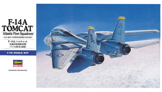 Hasegawa 1/72 E 14 F-14A Tomcat “大西洋空母航空團” 組裝模型