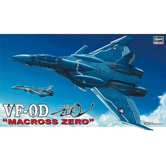 Hasegawa 1/72 Macross Zero VF-0D Delta Wings Plastic Model Kit