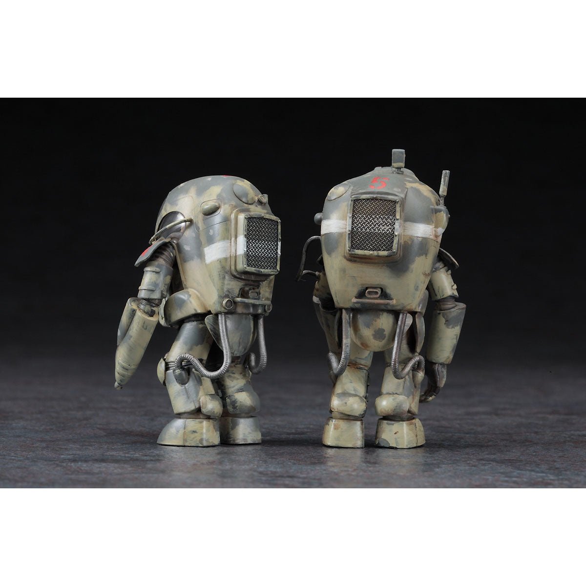 Hasegawa 1/35 Ma.K P.K.A. Ausf.G Gustav &amp; Ausf.M Melusine (Set of 2) Plastic Model Kit