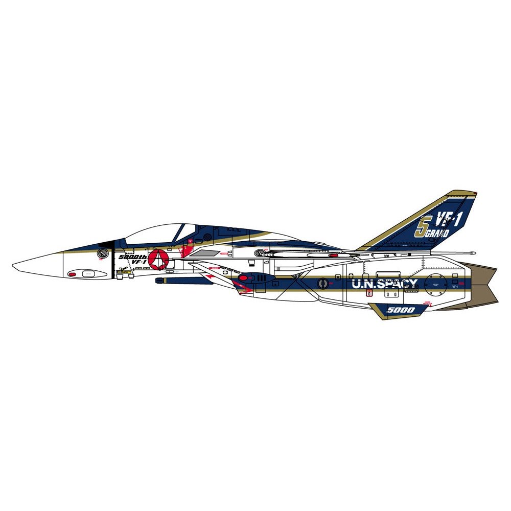 Hasegawa 1/48 Macross VF-1A Valkyrie `Production 5000th Commemorative Painting Machine Plastic Model Kit
