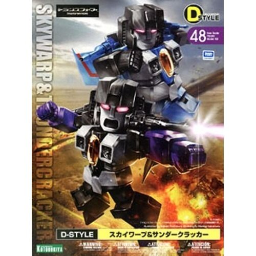 Kotobukiya D-Style 28 Skywarp & Thundercracker 組裝模型 - TwinnerModel