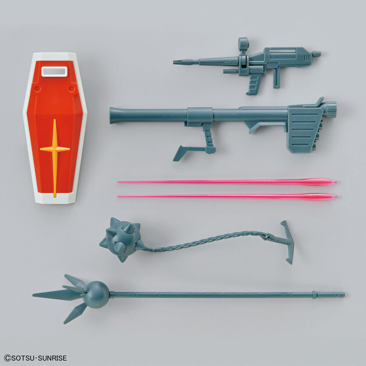 Bandai 1/144 Entry Grade RX-78-2 高達 Full Weapon Set 組裝模型 - TwinnerModel