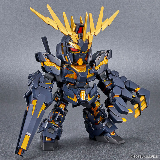 Bandai SDCS 019 Unicorn Gundam 02 Banshee (Destroy Mode) &amp; Banshee Norn Parts Set Plastic Model Kit