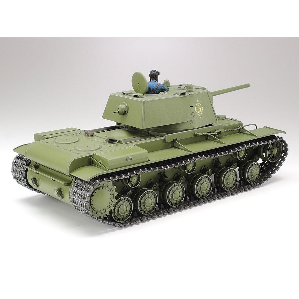Tamiya 1/35 MM 35372 Russian Heavy Tank KV-1 Model 1941 Early Production Plastic Model Kit