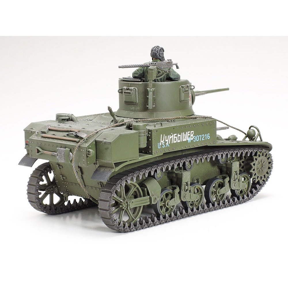 Tamiya 1/35 MM 360 美國輕型坦克 M3 斯圖爾特（後期生產型） 組裝模型