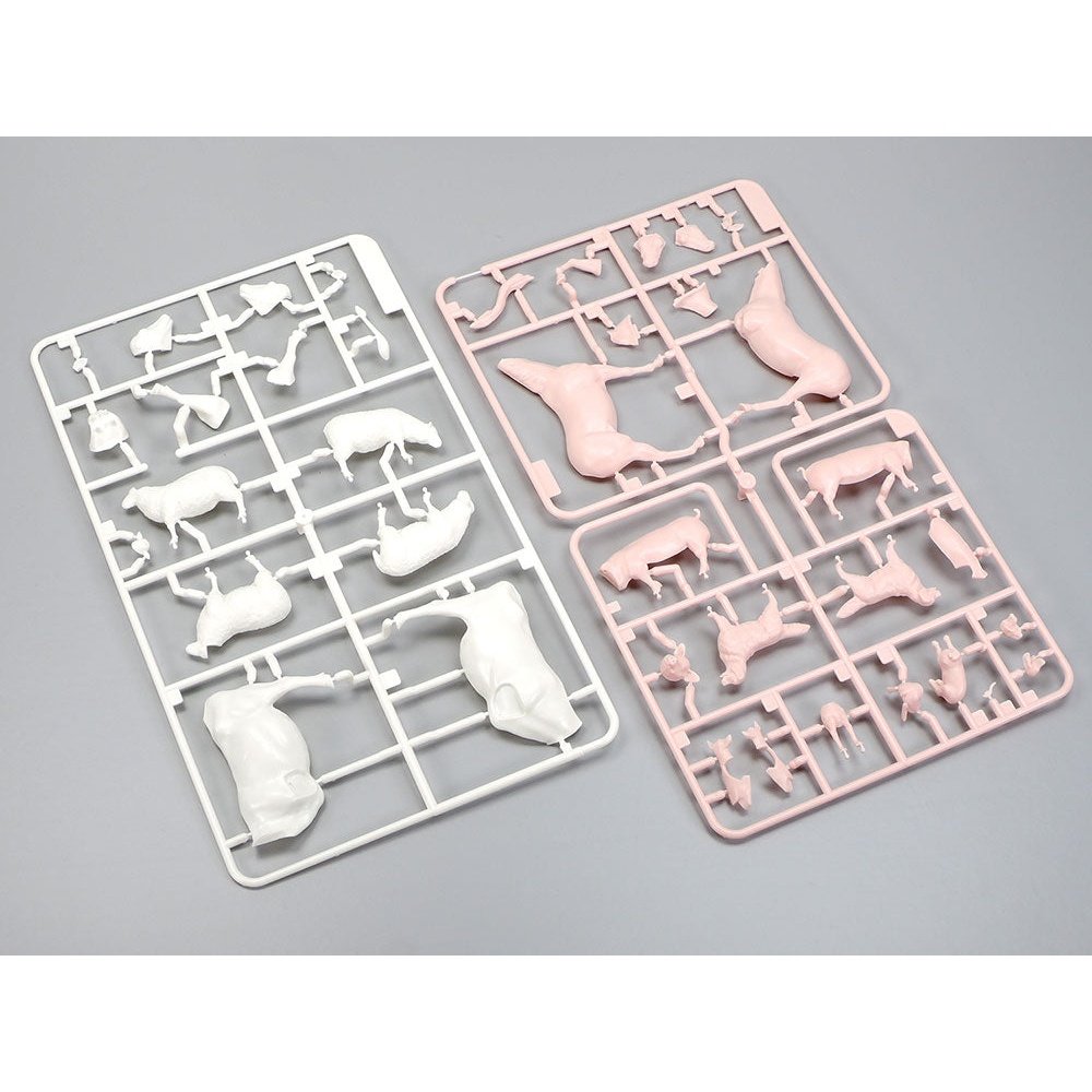 Tamiya 1/35 MM 385 牲畜套裝 II 組裝模型