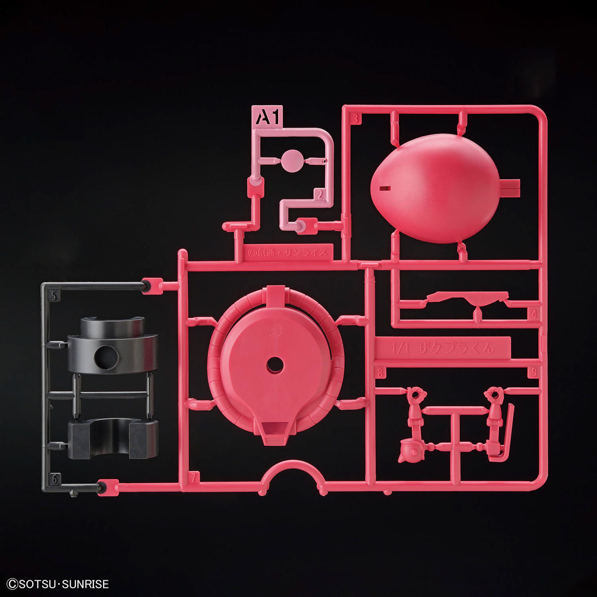 Bandai 1/1 機動戰士高達 馬沙渣古模型君 DX套裝 組裝模型