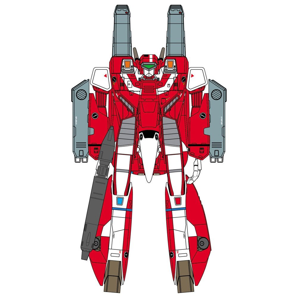 Hasegawa 1/72 超時空要塞 VF-1J SUPER BATTROID VALKYRIE (米娜機) 組裝模型