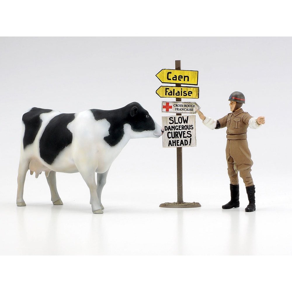 Tamiya 1/35 MM 385 牲畜套裝 II 組裝模型