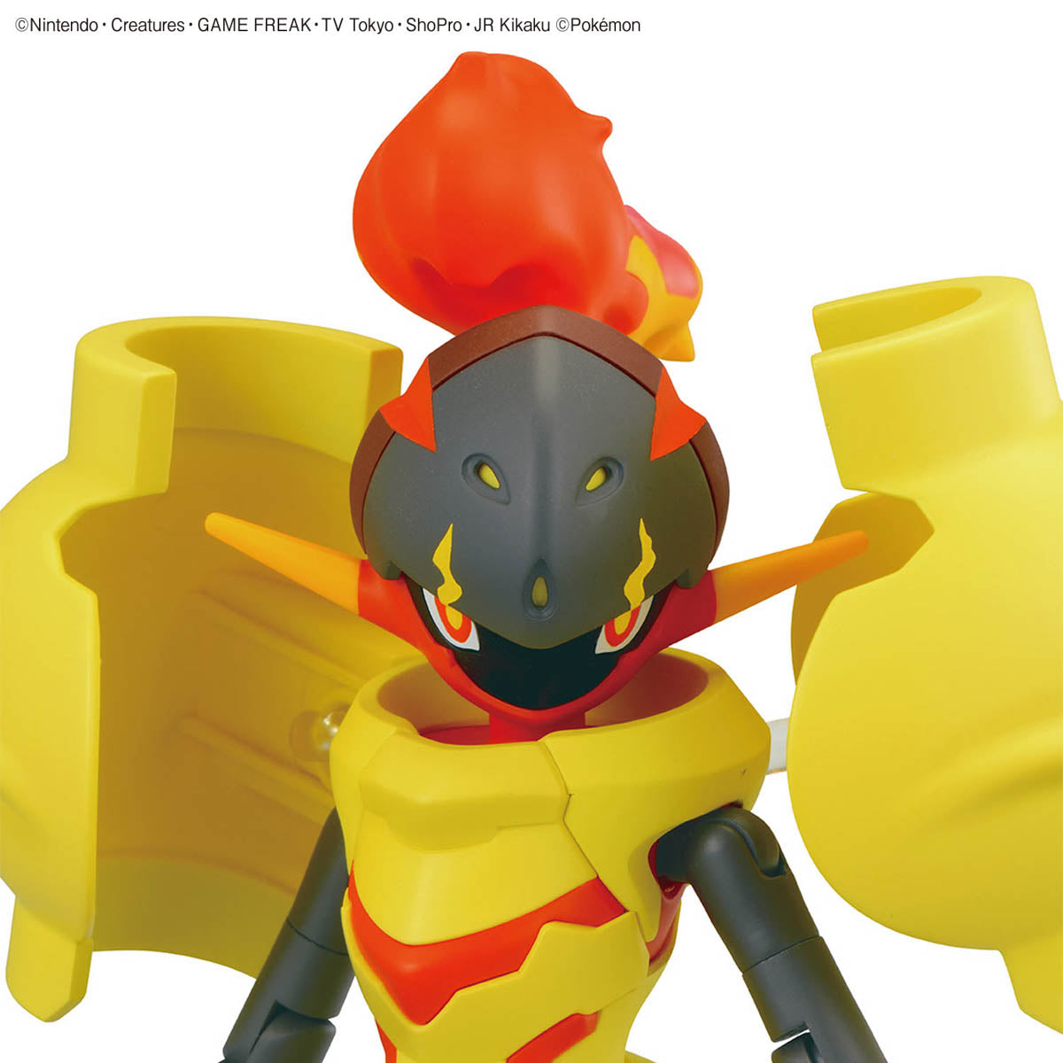 Bandai 寵物小精靈 PLAMO COLLECTION QUICK!! 058 紅蓮鎧騎 組裝模型