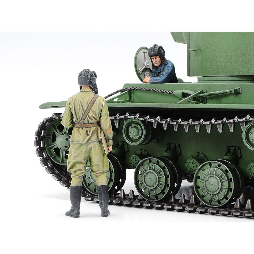 Tamiya 1/35 MM 35375 Russian Heavy Tank KV-2 Plastic Model Kit