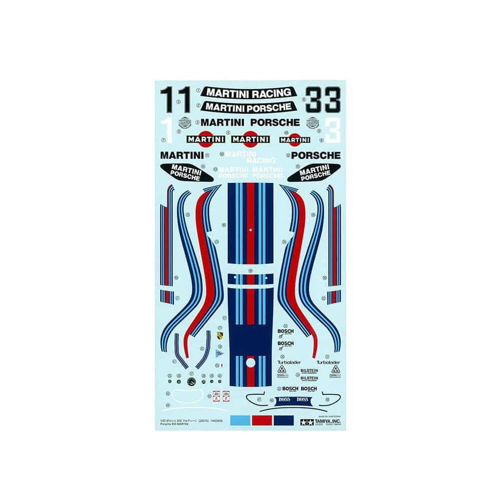 Tamiya 1/20 Grand Prix Collection 070 保時捷935 Martini 組裝模型