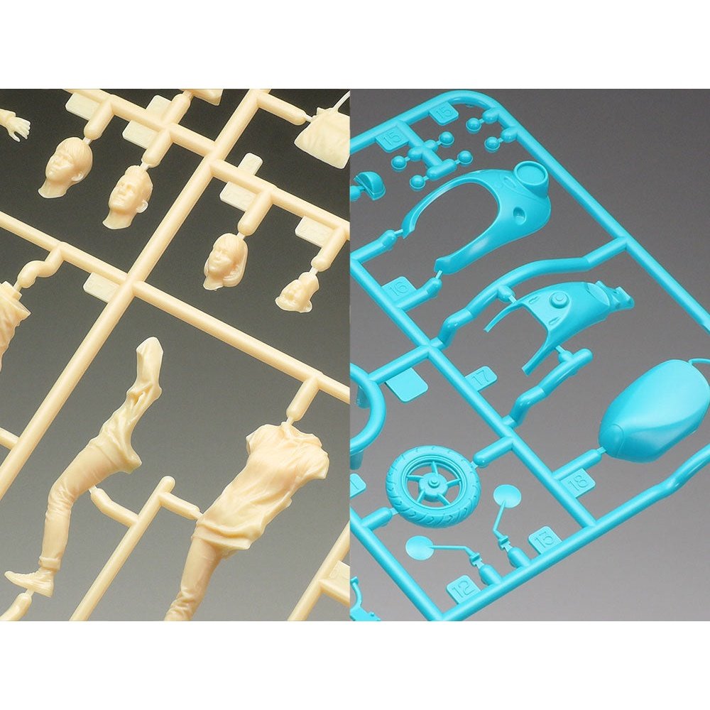 Tamiya 1/24 Model Figure Campus Friends Set II Plastic Model Kit