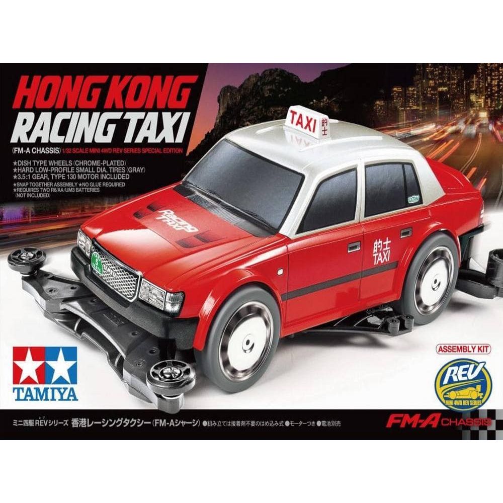 Tamiya 1/32 迷你四驅車 92402 香港賽車的士(FM-A 底盤) 組裝模型