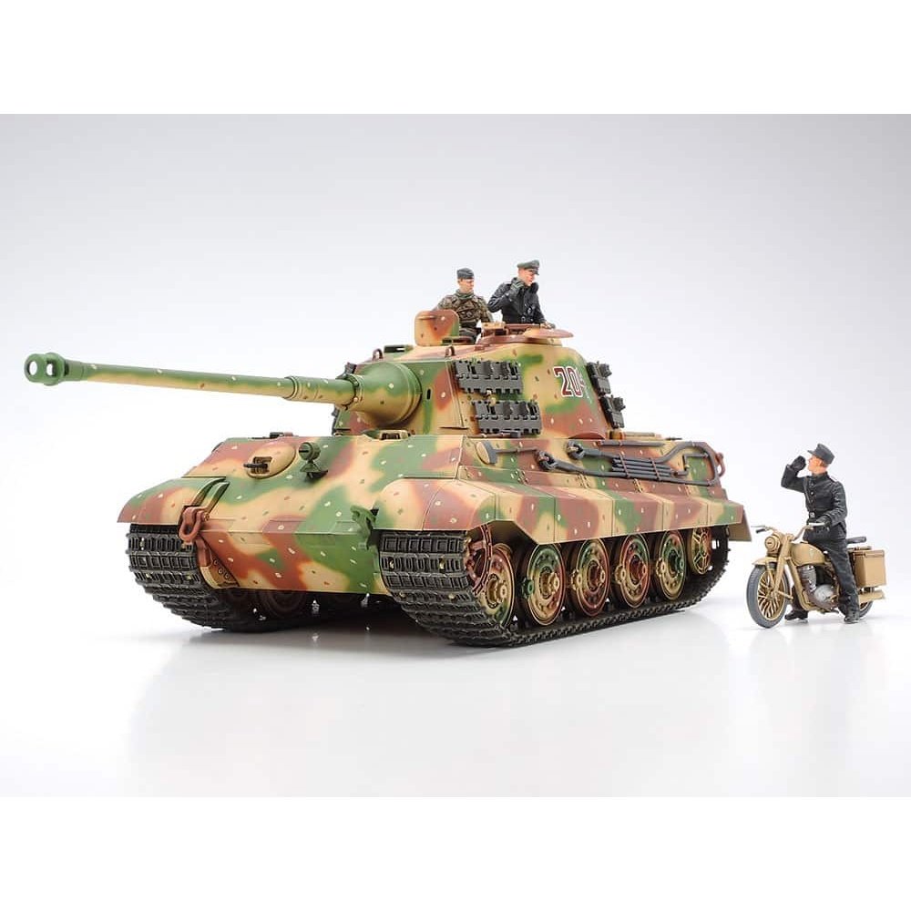 Tamiya 1/35 MM 35252 German King Tiger (Ardennes Front) Plastic Model Kit