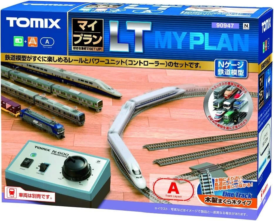 Tomix 1/150 Fine Track 90947 My Plan LT III (F) 路軌與控制器套裝 組裝模型