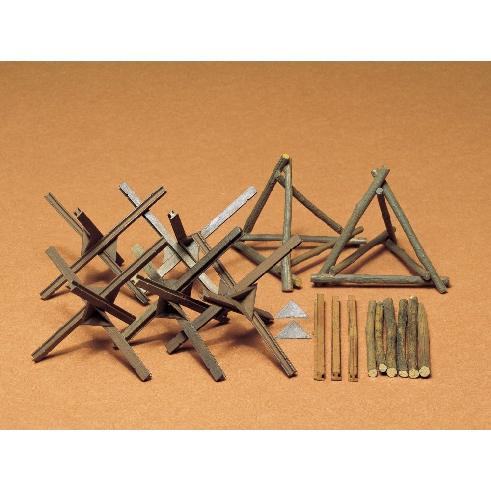 Tamiya 1/35 MM 35027 Barricade Set Plastic Model Kit
