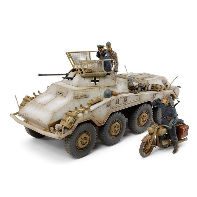 Tamiya 1/35 MM 019 德國重型裝甲車 Sd.Kfz. 234/1（配備 2 釐米炮） 組裝模型