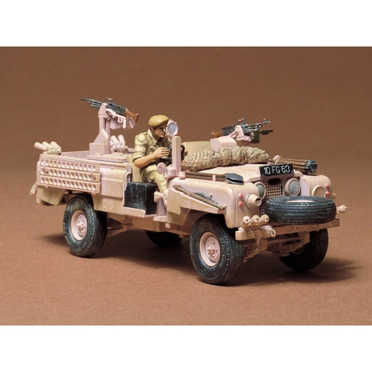 Tamiya 1/35 MM 35076 S.A.S Land Rover Pink Panther Plastic Model Kit