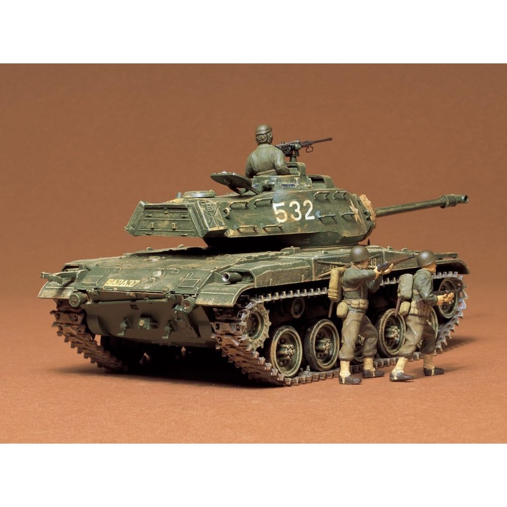 Tamiya 1/35 MM 35055 美國M41“沃克狗”坦克 組裝模型