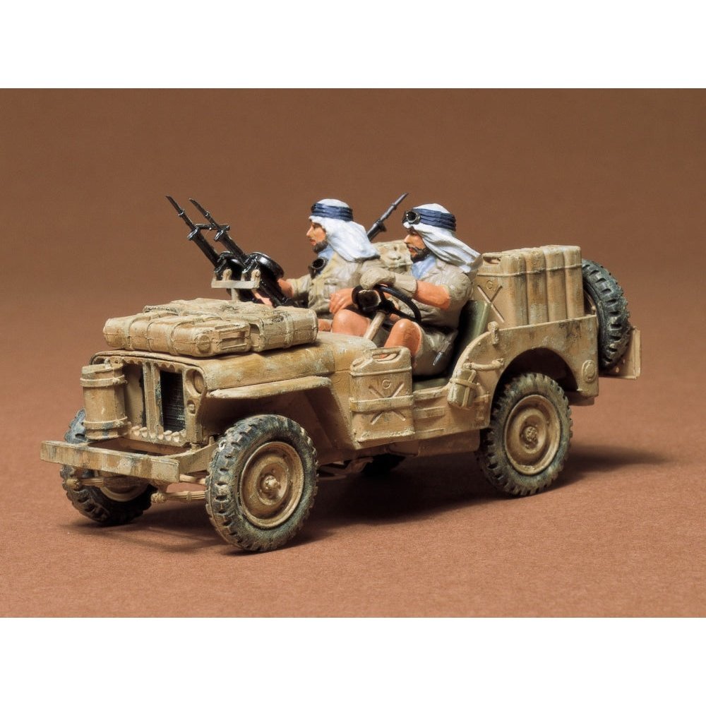 Tamiya 1/35 MM 033 British Special Air Service Jeep Plastic Model Kit