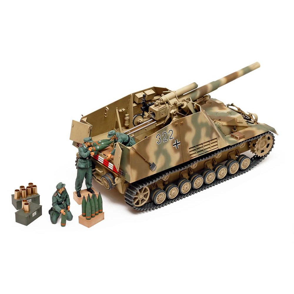 Tamiya 1/35 MM 35367 German Hummel Late Type Plastic Model Kit