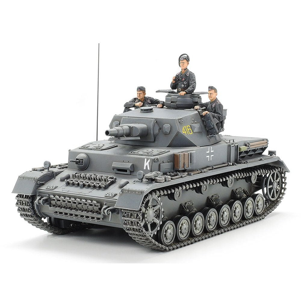Tamiya 1/35 MM 35374 Panzerkampfwagen IV Ausf. F Plastic Model Kit