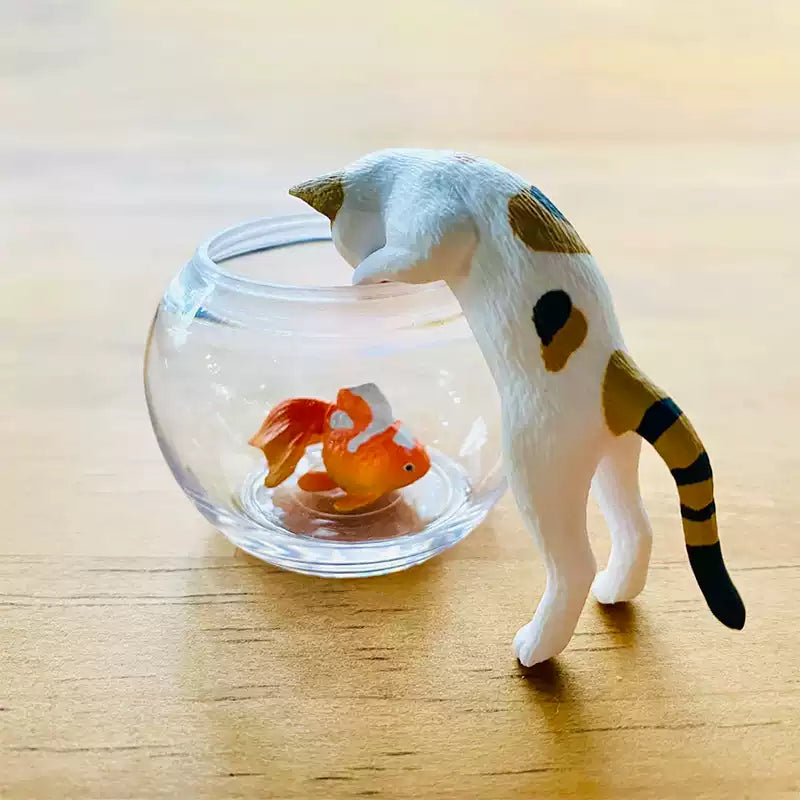 精選預訂 - KITAN CLUB 盲盒 系列- 睇金魚嘅貓貓1套4款