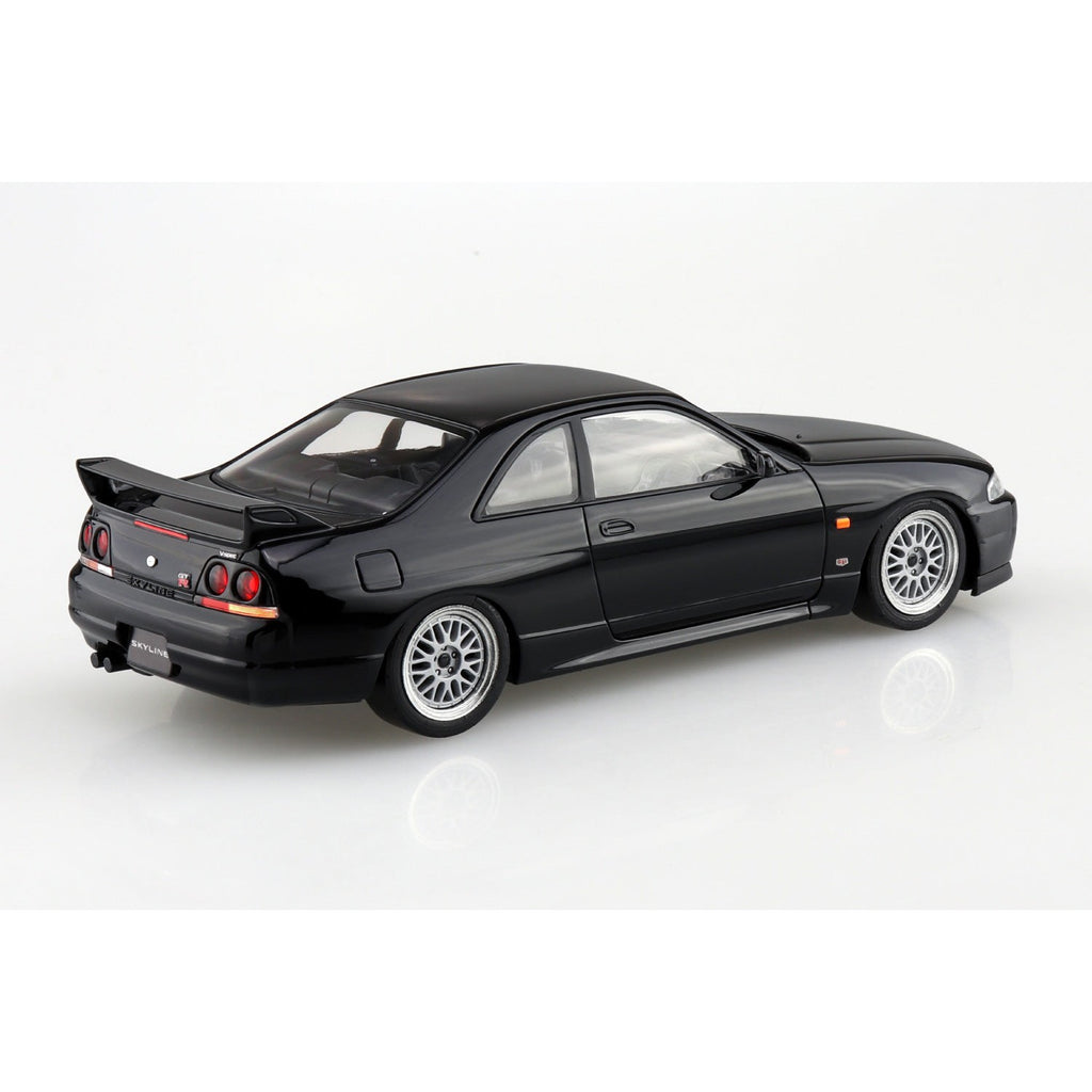 精選預訂-2025年10月20日 截訂- Aoshima SNAP KIT 系列1/32 日產 R33 Skyline GT-R 定制輪圈(黑色)