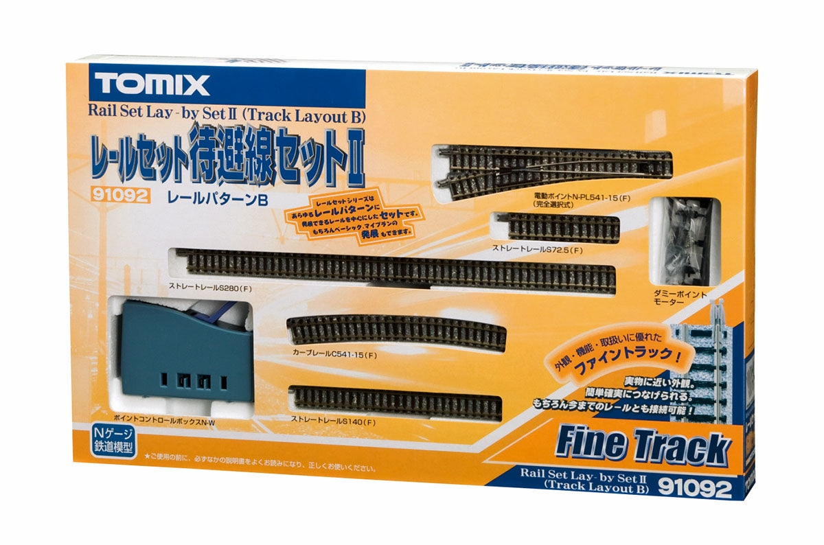 Tomix 1/150 The Set for Beginners 91092 導軌套件壁板套件 II 導軌圖案 B 組裝模型