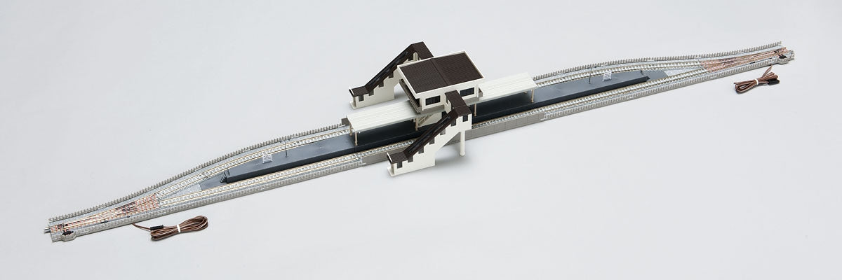 Tomix 1/150 The Set for Beginners 91015 寬軌側線站套裝 II 軌道圖案 CB Tomix N 軌距 不可捆綁 組裝模型