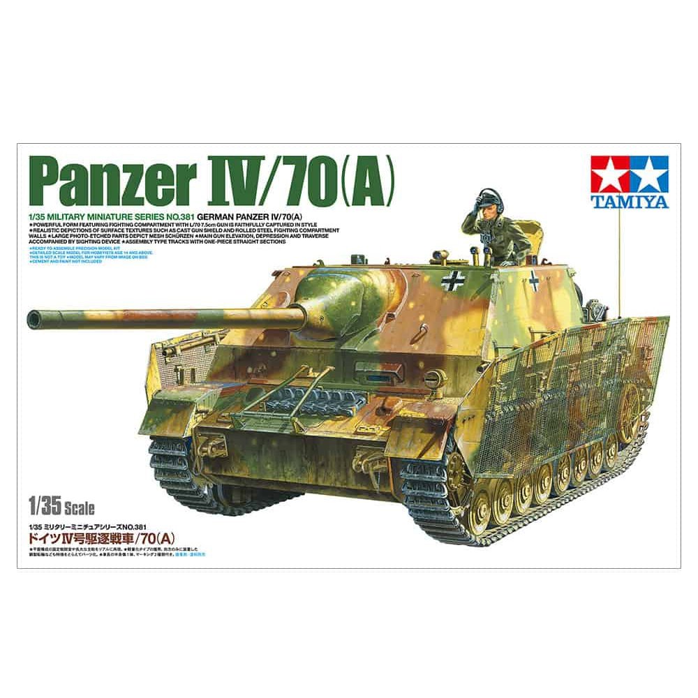 Tamiya 1/35 MM 35381 German Panzer IV/70(A) Plastic Model Kit