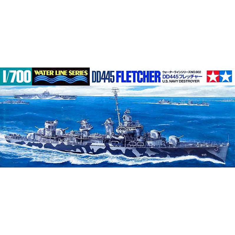 Tamiya 1/700 WL 31902 美國海軍 DD445 佛萊契級驅逐艦 組裝模型
