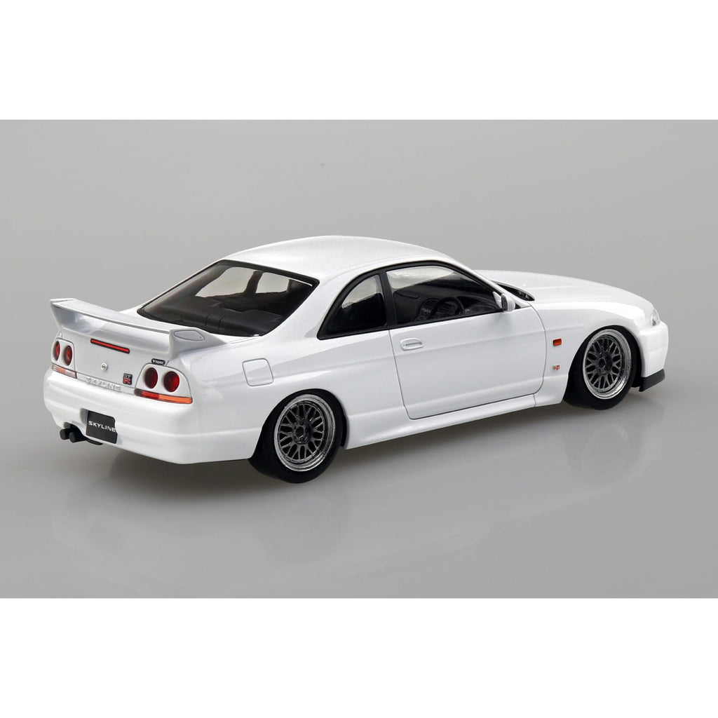 精選預訂-2025年10月20日 截訂- Aoshima SNAP KIT 系列1/32 日產 R33 Skyline GT-R 定制輪圈(白色)