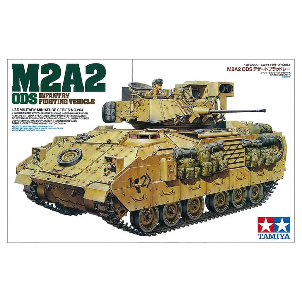 Tamiya 1/35 MM 35264 M2A2 ODS Infantry Fighting Vehicle Plastic Model Kit